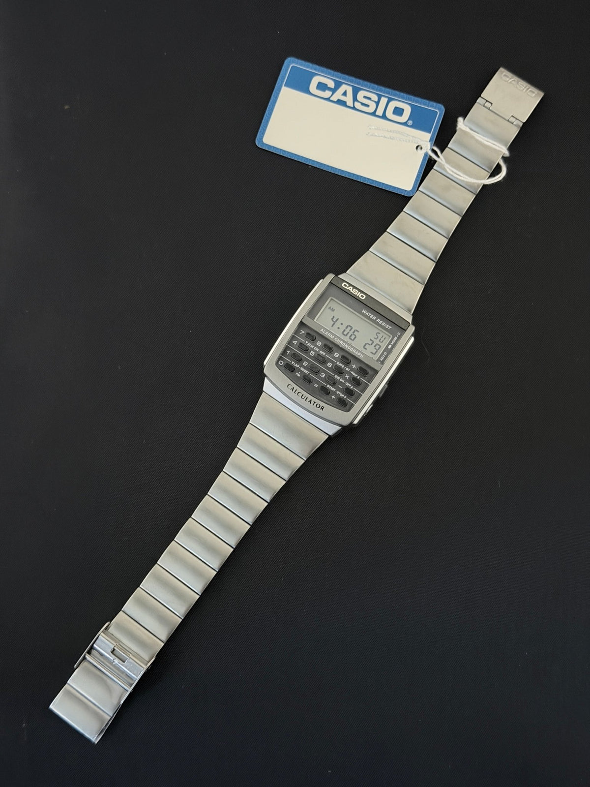 Casio CA-506 calculator watch unused - VINDIGI