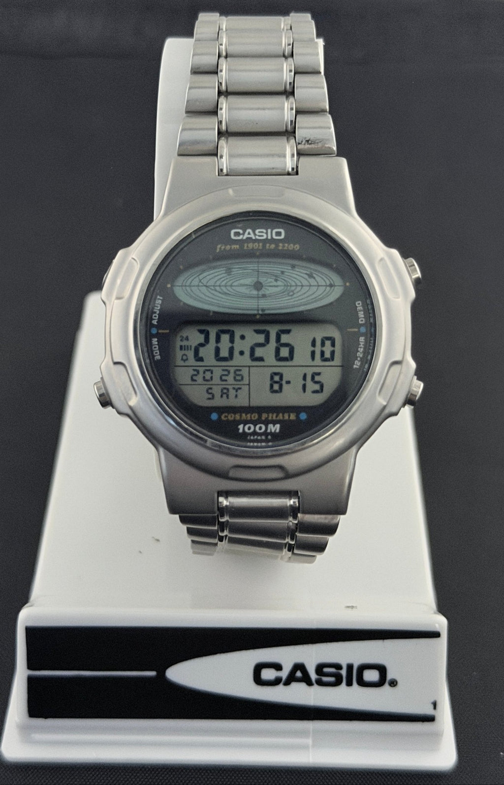 Casio Cosmo Phase CGW-501 Japan 1989 top grade "holy grail" - VINDIGI