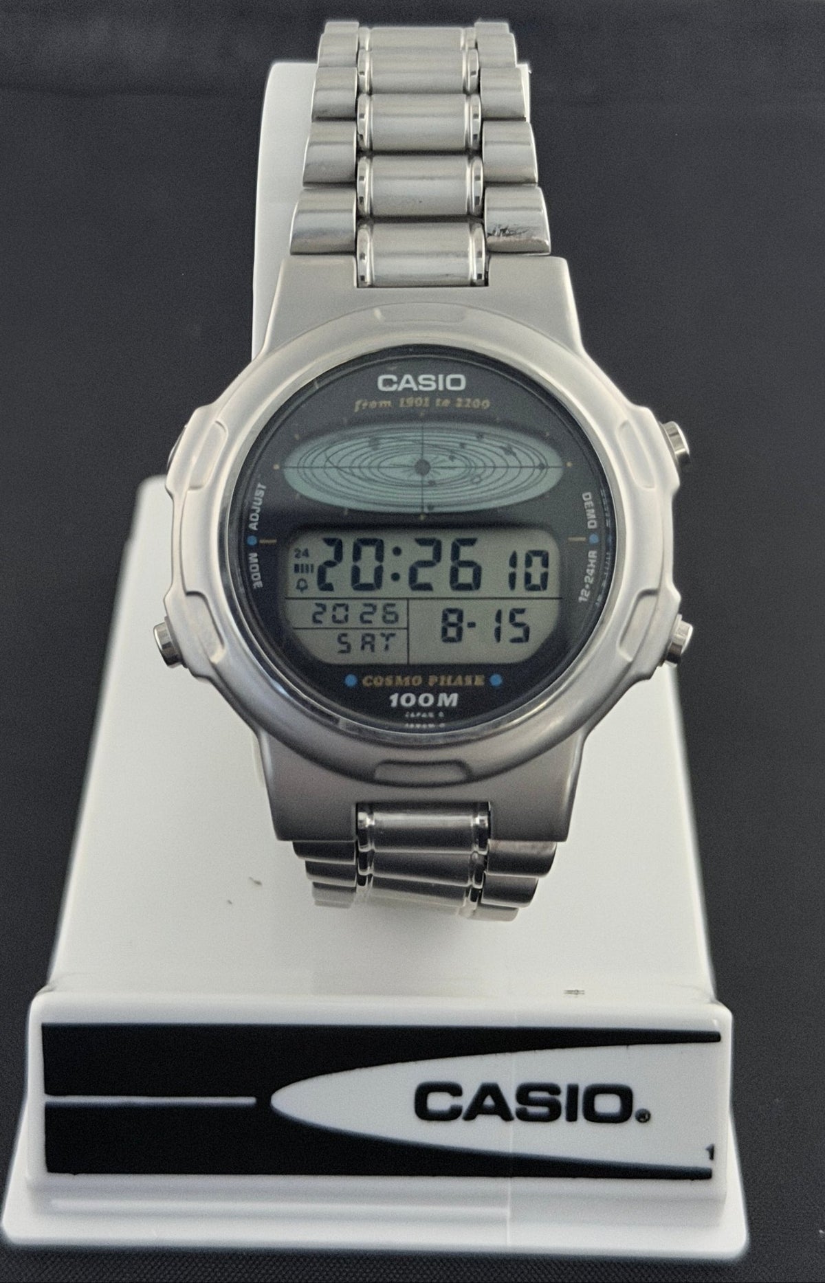 Casio Cosmo Phase CGW-501 Japan 1989 top grade "holy grail" - VINDIGI