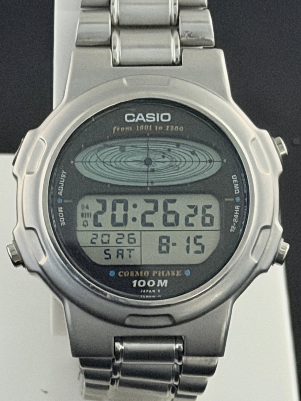 Casio Cosmo Phase CGW-501 Japan 1989 top grade "holy grail" - VINDIGI