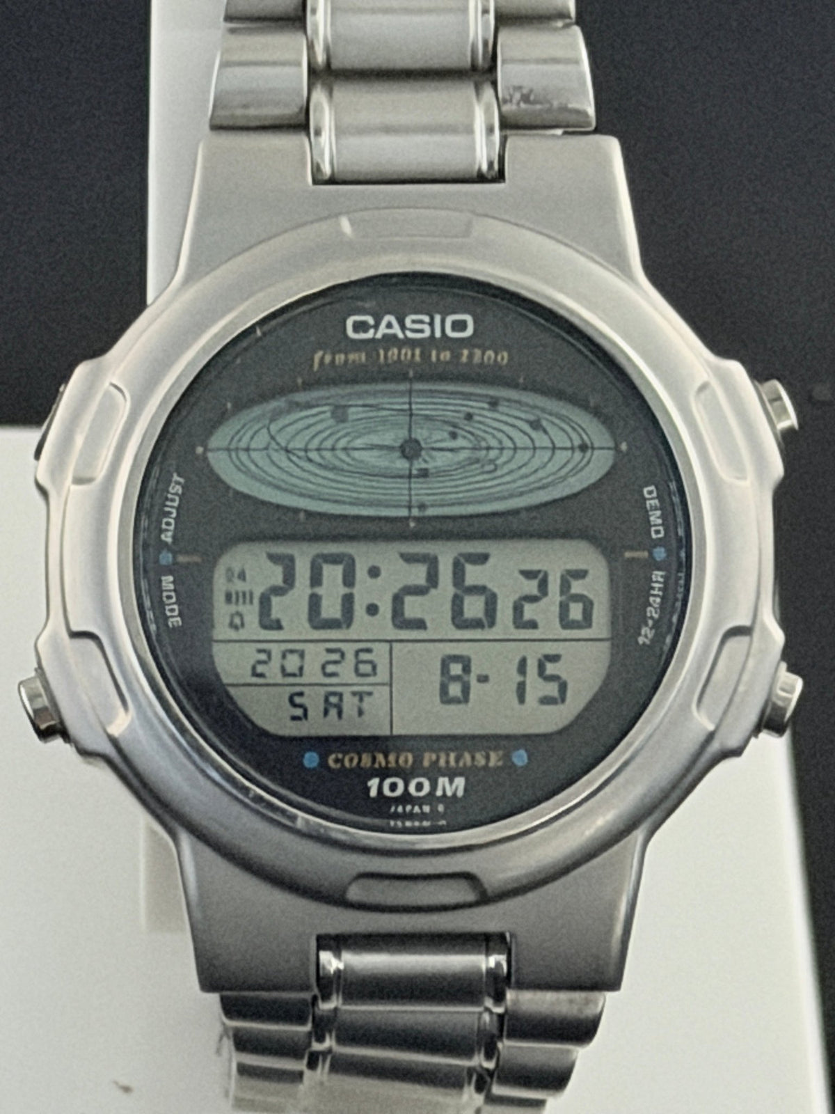 Casio Cosmo Phase CGW-501 Japan 1989 top grade "holy grail" - VINDIGI