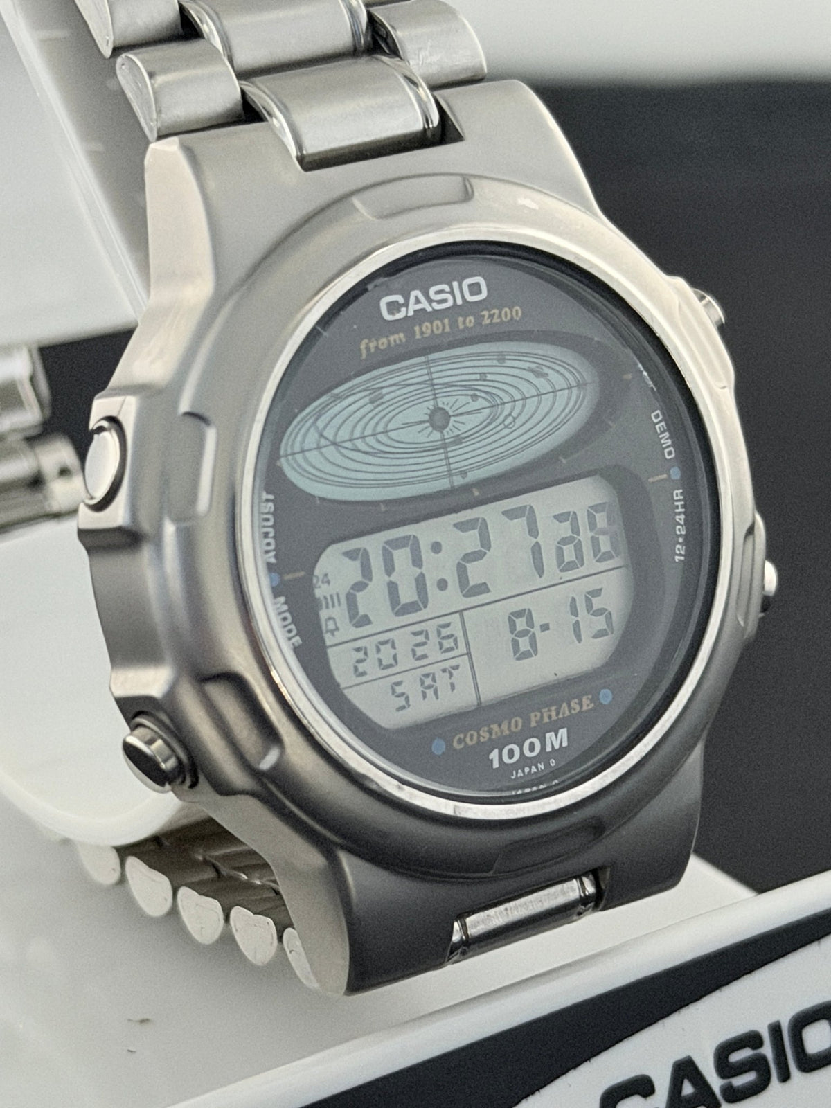 Casio Cosmo Phase CGW-501 Japan 1989 top grade "holy grail" - VINDIGI