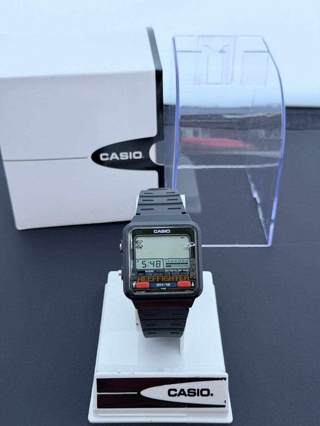 Casio GH-16 "Heli-Fighter" game watch Japan 1985 - VINDIGI