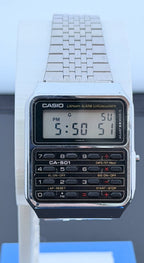 Casio CA-501 rare calculator watch Japan 1984 - VINDIGI