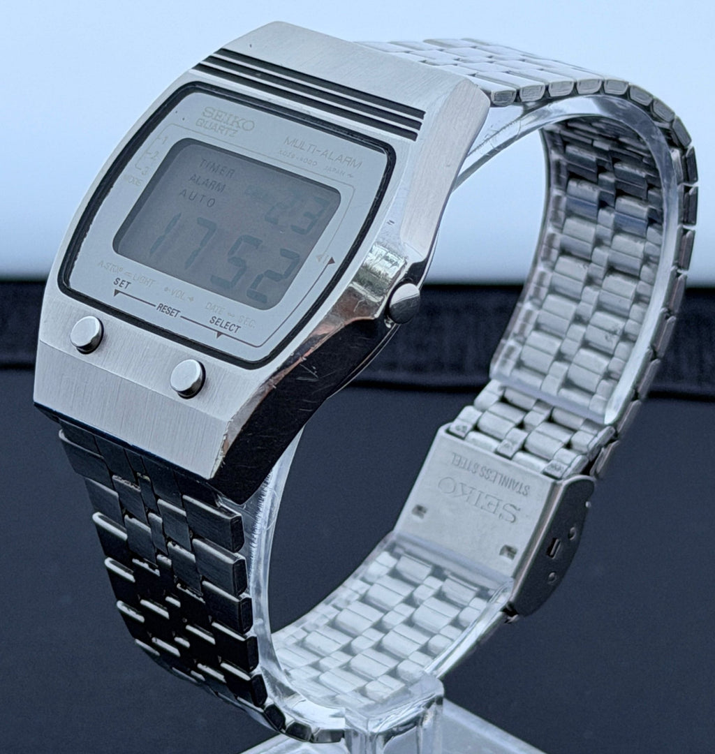 Seiko A029-4000 "Mirror" super rare watch 1980 Japan - VINDIGI