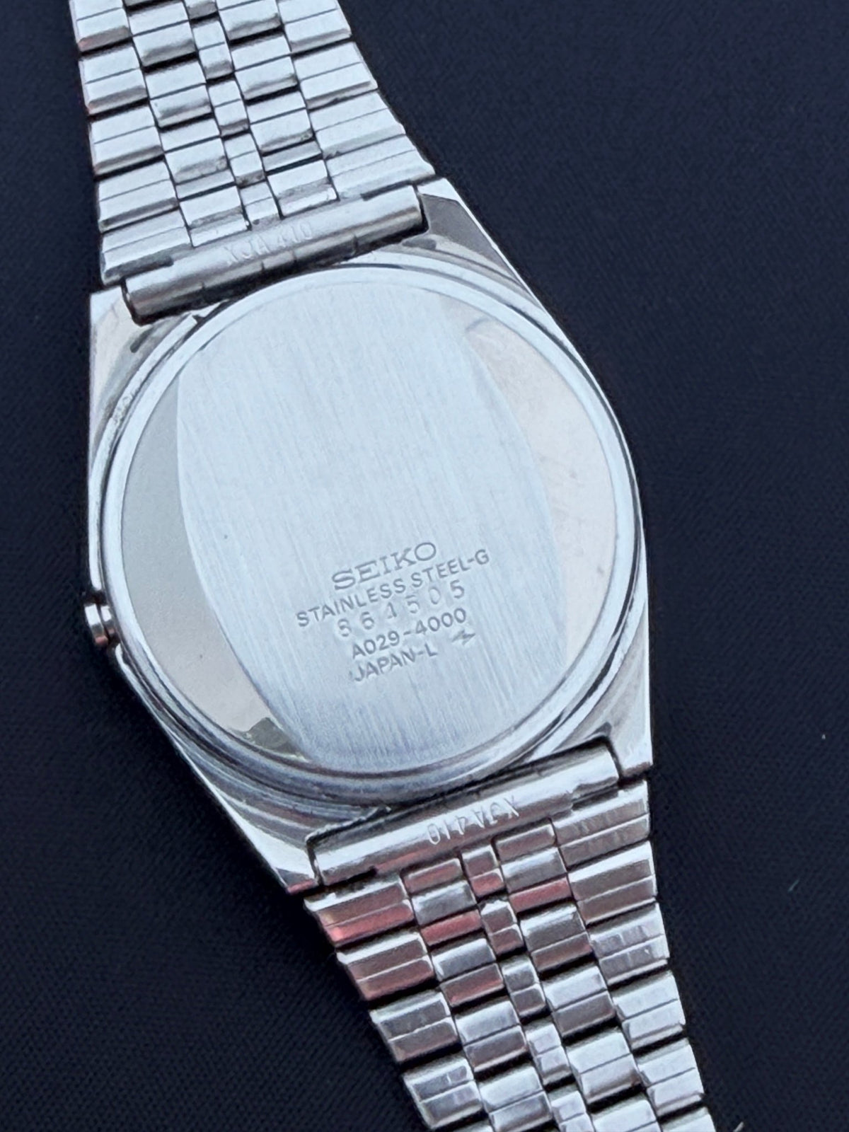 Seiko A029-4000 "Mirror" super rare watch 1980 Japan - VINDIGI
