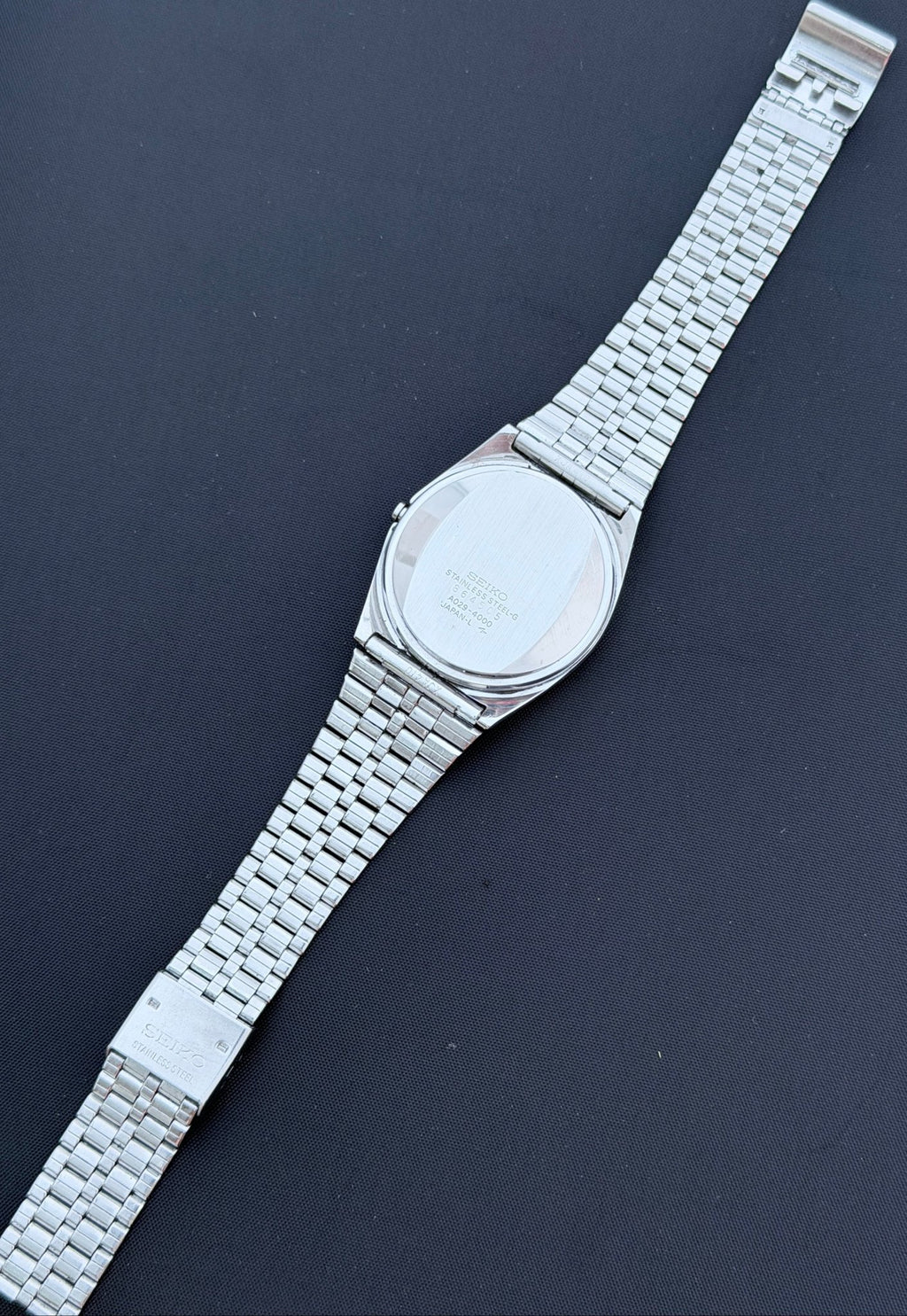 Seiko A029-4000 "Mirror" super rare watch 1980 Japan - VINDIGI
