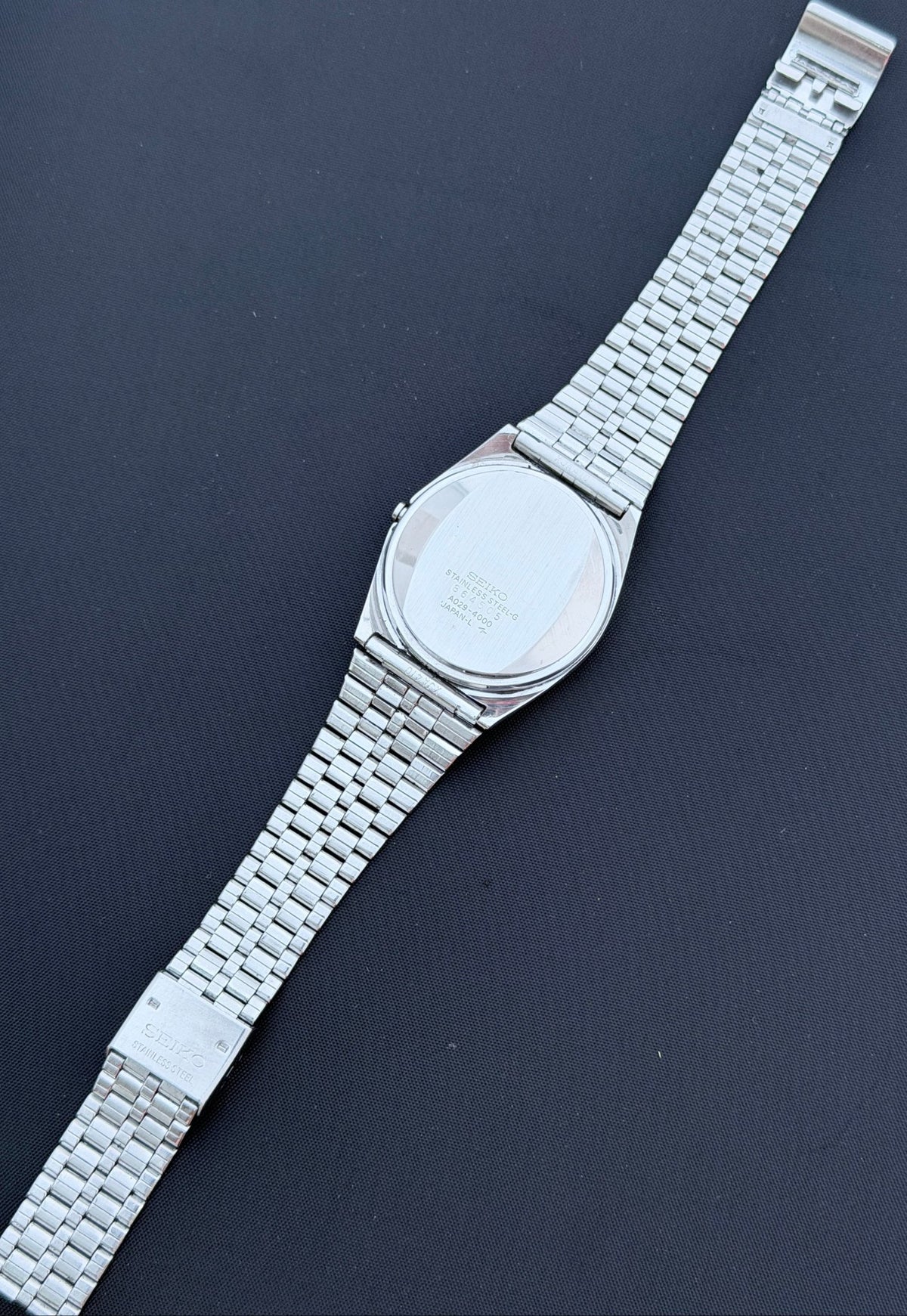 Seiko A029-4000 "Mirror" super rare watch 1980 Japan - VINDIGI