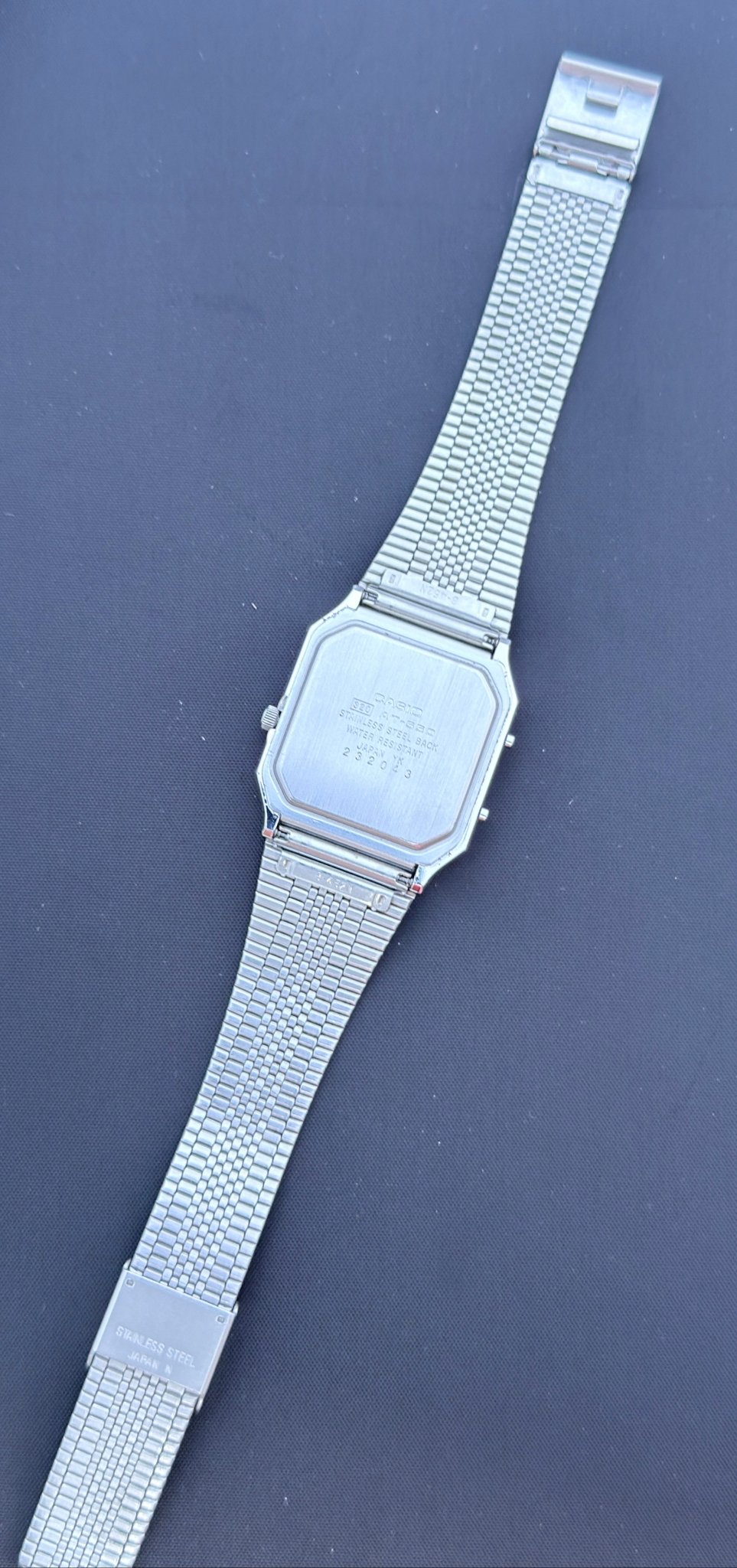 Casio AT-550 "Janus" legendary touchscreen calculator watch Japan 1984 - VINDIGI