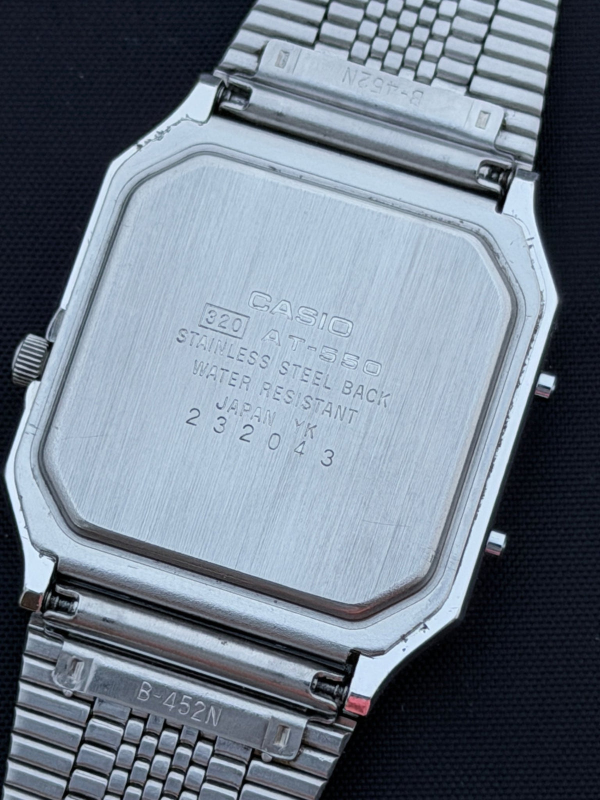 Casio AT-550 "Janus" legendary touchscreen calculator watch Japan 1984 - VINDIGI