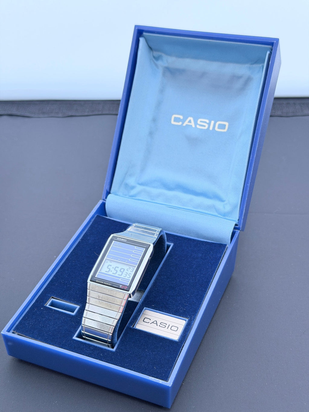 Casio SG-100 Solar Watch Japan 1985 ULTRA RARE COLLECTORS PIECE - VINDIGI