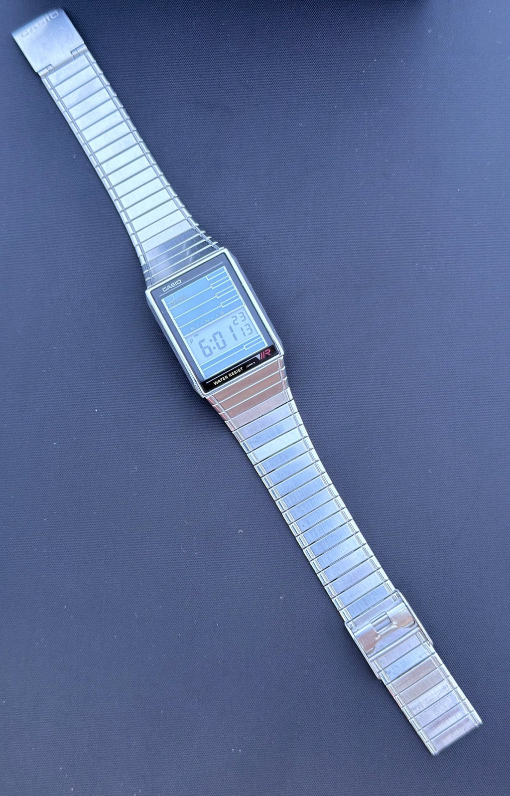 Casio SG-100 Solar Watch Japan 1985 ULTRA RARE COLLECTORS PIECE - VINDIGI