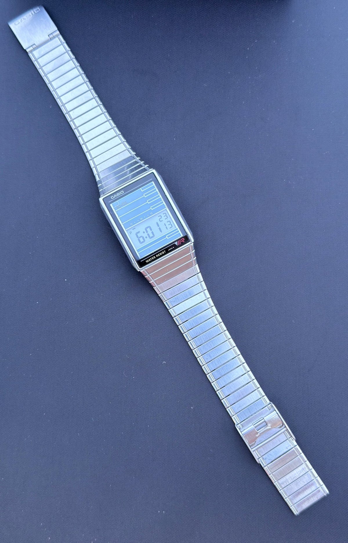 Casio SG-100 Solar Watch Japan 1985 ULTRA RARE COLLECTORS PIECE - VINDIGI