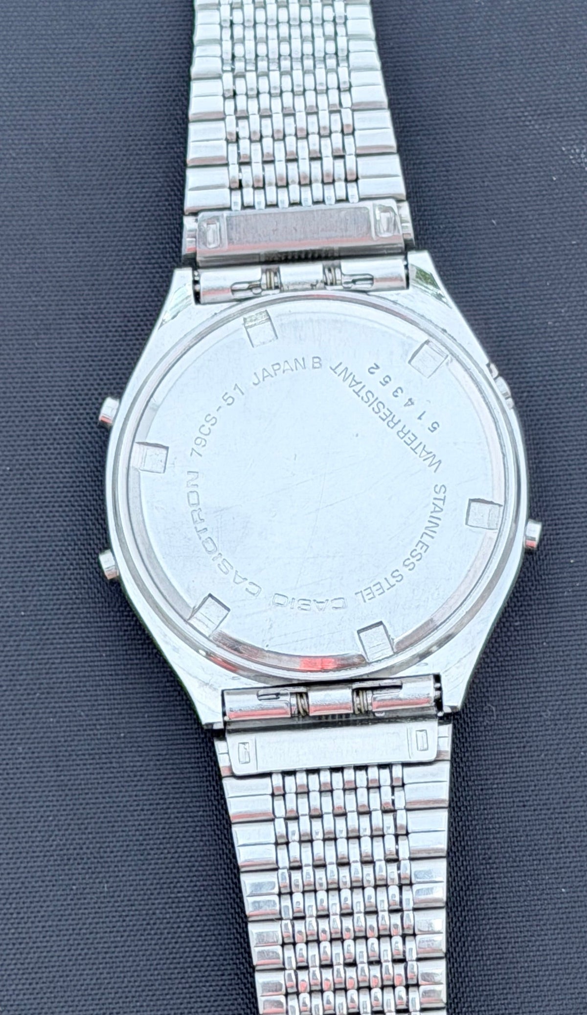 Casio 79CS-51 Casiotron Universal Calendar Watch Japan 1980 - VINDIGI