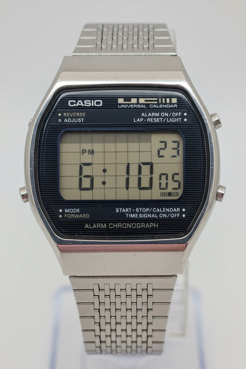 Casio 79CS-51 Casiotron Universal Calendar Watch Japan 1980 - VINDIGI