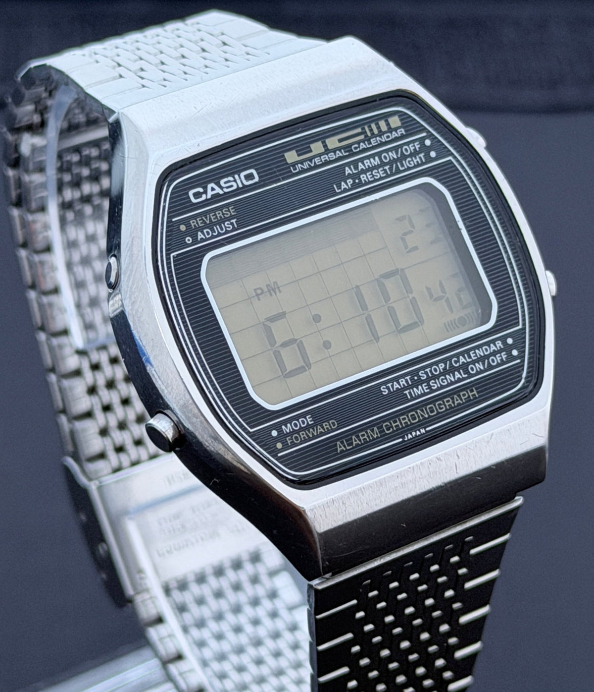 Casio 79CS-51 Casiotron Universal Calendar Watch Japan 1980 - VINDIGI