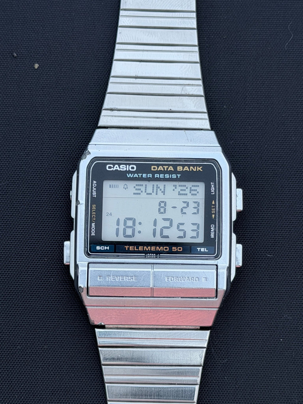 Casio DB-520 databank watch Japan Korea version 1985 B - VINDIGI