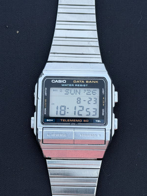 Casio DB-520 databank watch Japan Korea version 1985 B