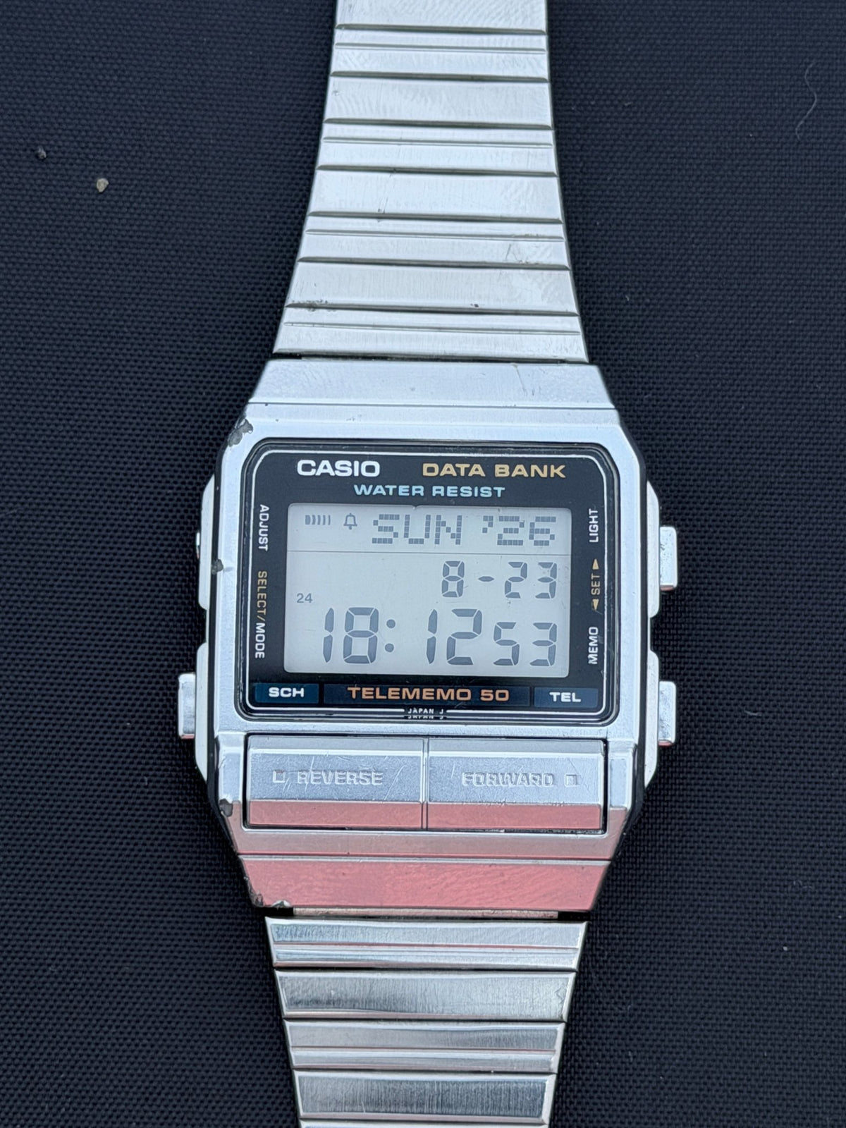 Casio DB-520 databank watch Japan Korea version 1985 B - VINDIGI