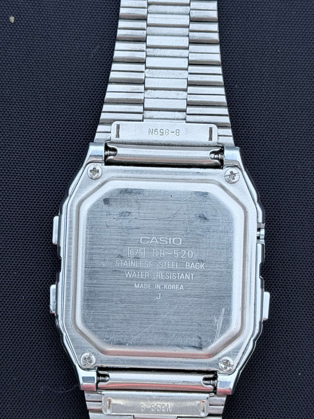 Casio DB-520 databank watch Japan Korea version 1985 B - VINDIGI