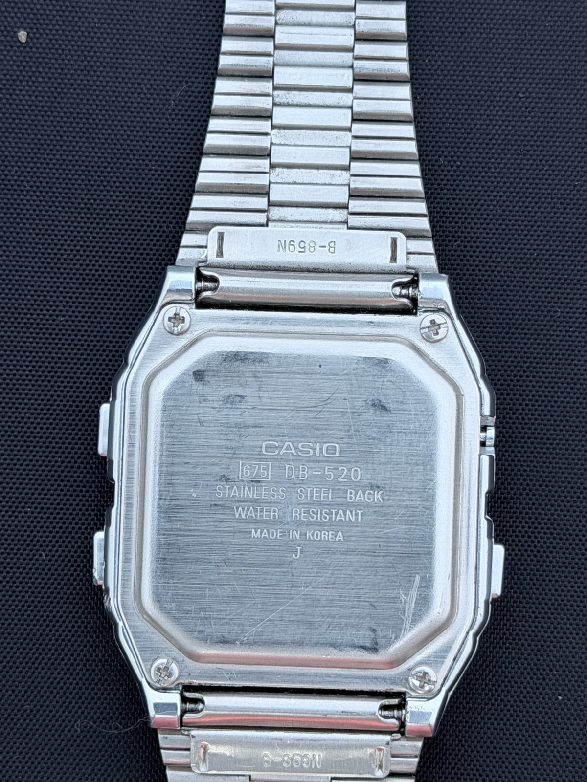 Casio DB-520 databank watch Japan Korea version 1985 B - VINDIGI