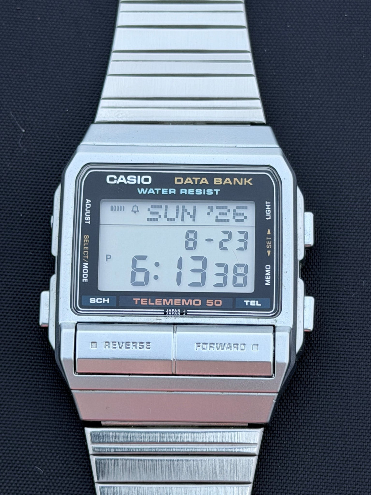 Casio DB-520 databank watch Japan Korea version 1985 - VINDIGI