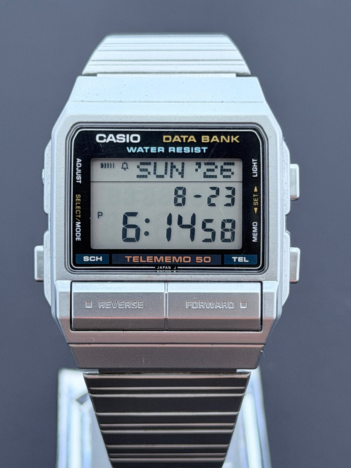 Casio DB-520 databank watch Japan Korea version 1985 - VINDIGI
