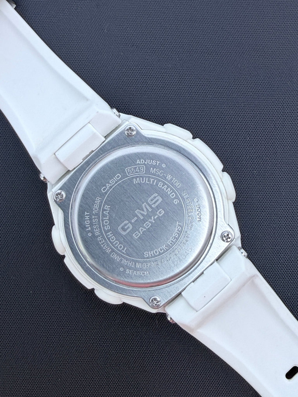 Casio Baby-G G-MS MSG-W100 watch Tough Solar power and Multi-Band 6 - VINDIGI