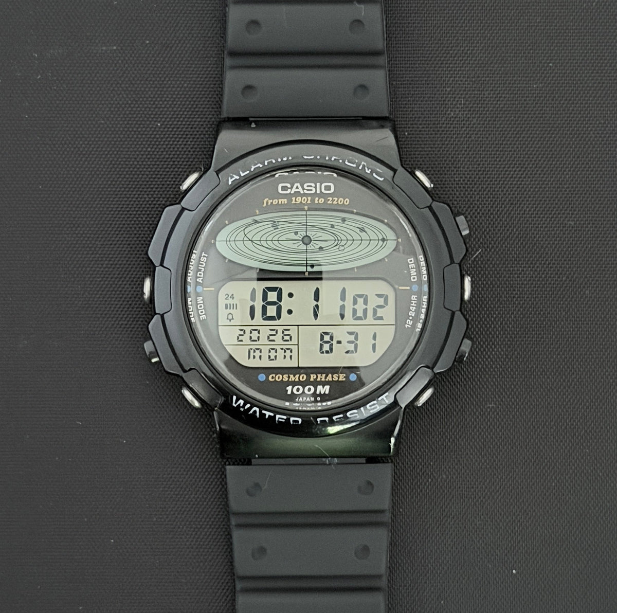 Casio Cosmo Phase CGW-50 Japan 1989 top grade "holy grail" - VINDIGI