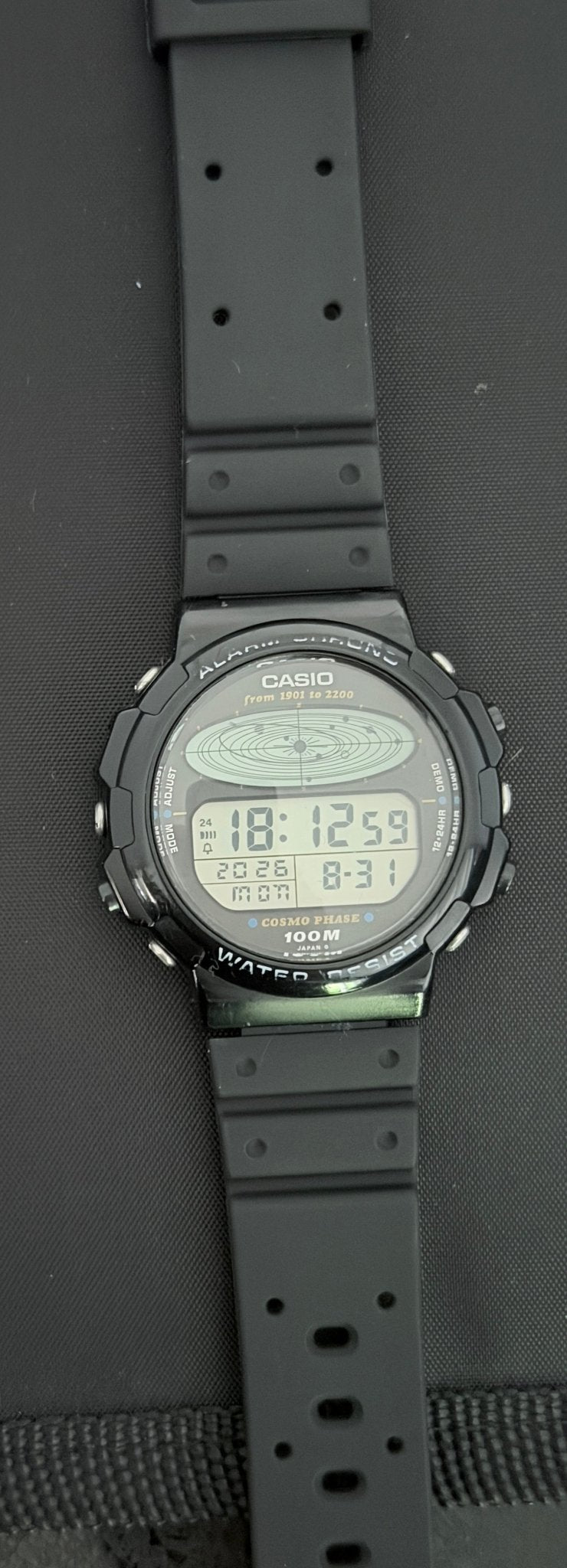 Casio Cosmo Phase CGW-50 Japan 1989 top grade "holy grail" - VINDIGI