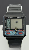 Casio GH-17 very rare game watch "Space Hero" Japan 1985 - VINDIGI