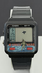 Casio GH-17 very rare game watch "Space Hero" Japan 1985 - VINDIGI