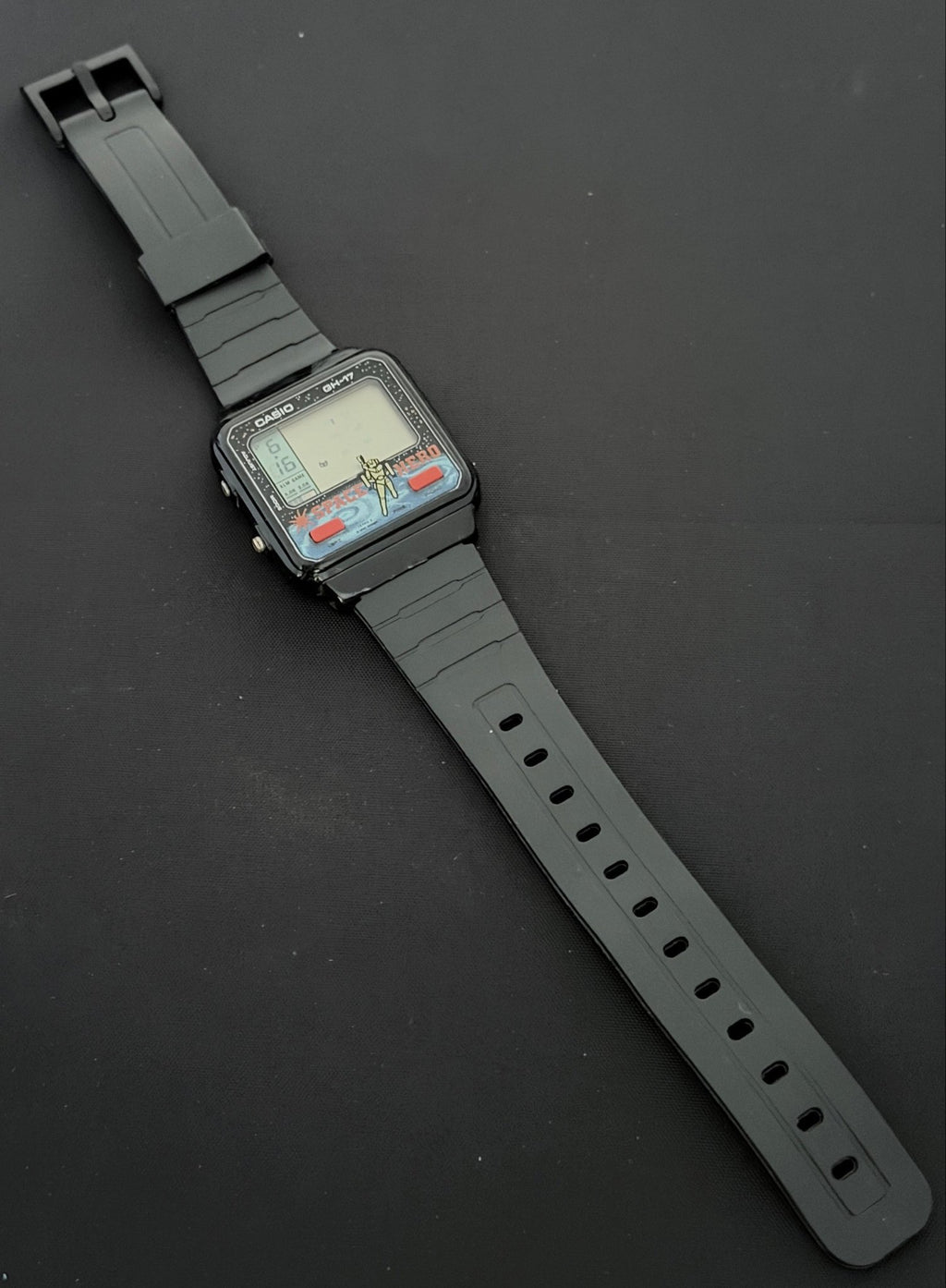 Casio GH-17 very rare game watch "Space Hero" Japan 1985 - VINDIGI