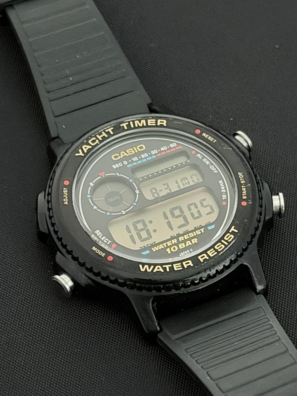 Casio TRW-31 Yacht Timer watch Japan 1990 - VINDIGI
