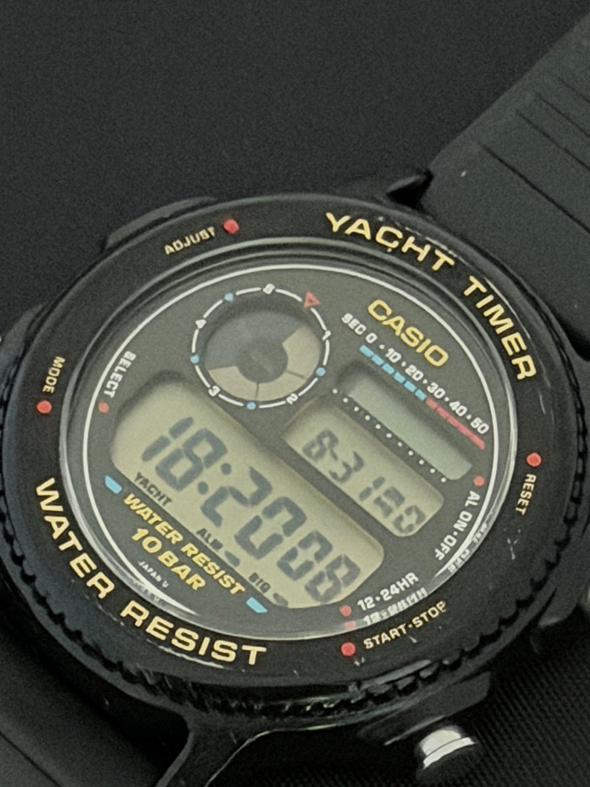 Casio TRW-31 Yacht Timer watch Japan 1990 - VINDIGI