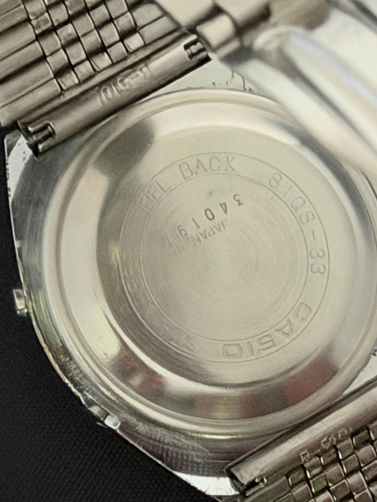 Casio 81QS-33 is a rare, vintage digital watch released around 1978 Japan - VINDIGI