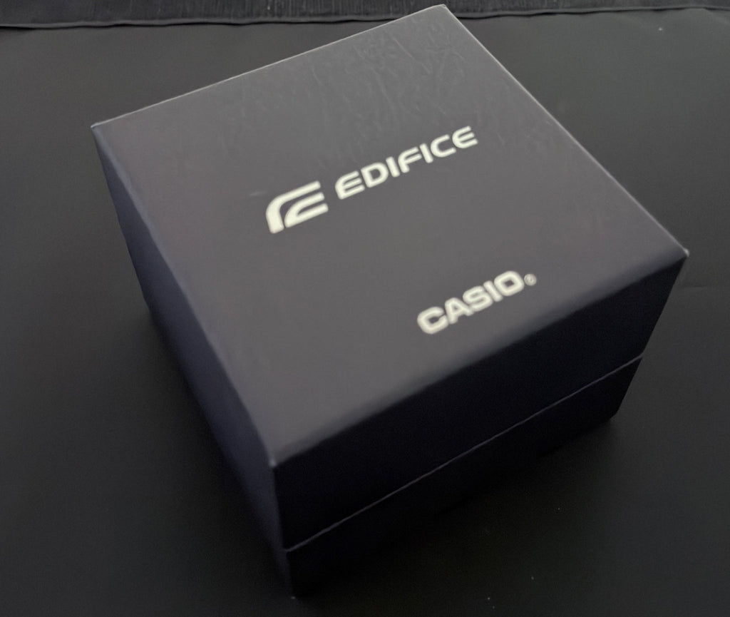 Casio Edifice EFA-122 ana-digi sports watch "Active Dial" from 2007 - VINDIGI