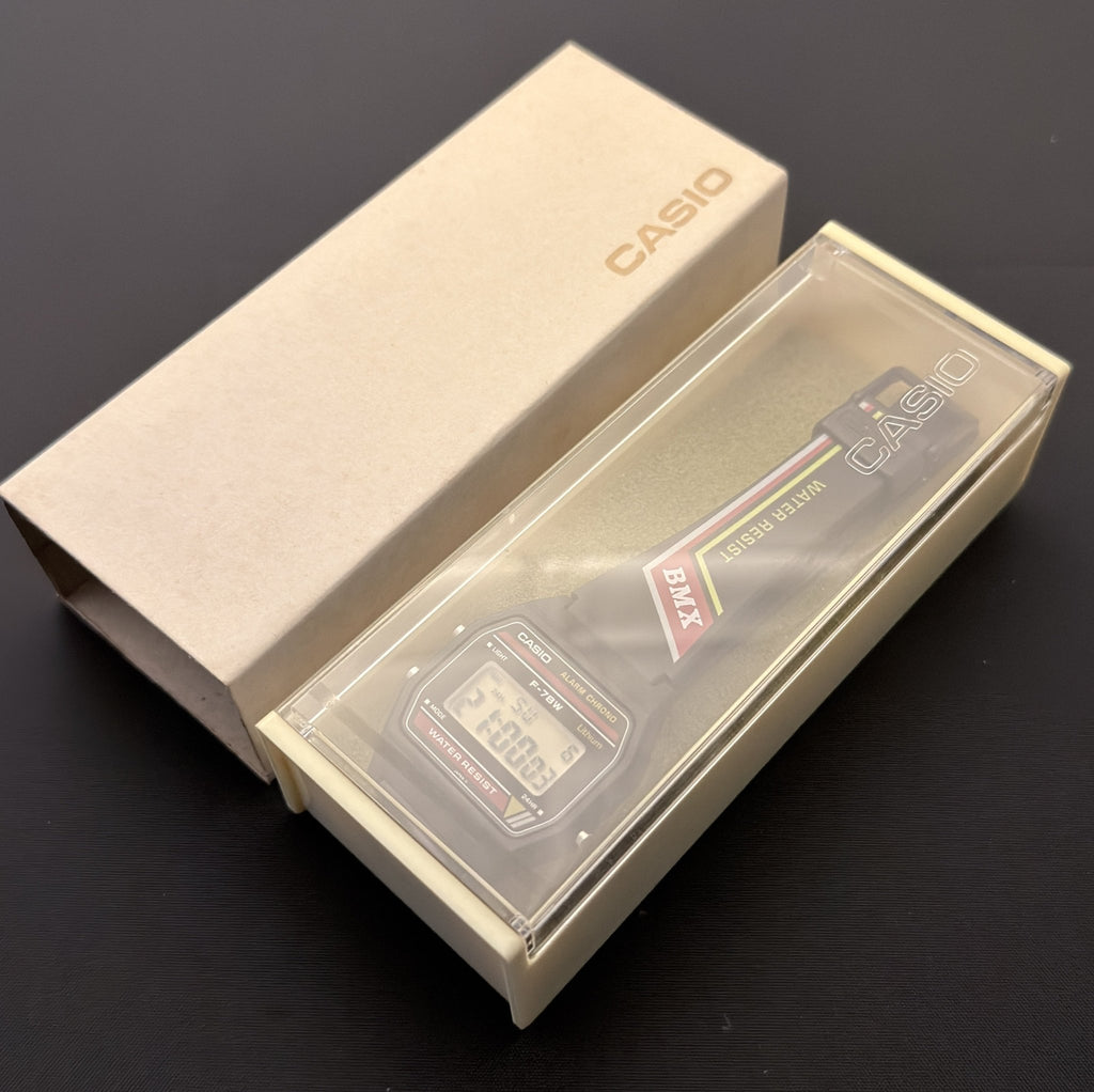 Casio F-78W is a highly elusive BMX watch Japan 1980 - VINDIGI