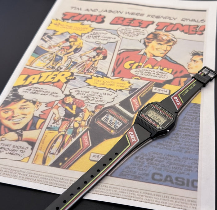 Casio F-78W is a highly elusive BMX watch Japan 1980