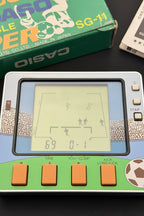 Casio SG-11 Soccer Football handheld LCD game Japan 1983 - VINDIGI