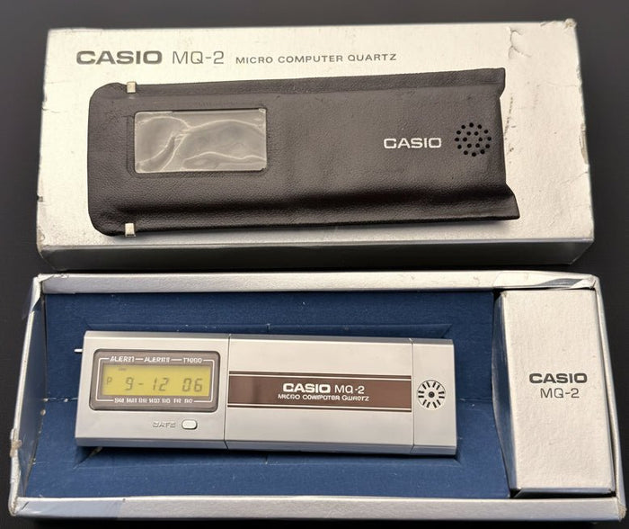Casio MQ-2 iconic micro-calculator clock Japan 1978
