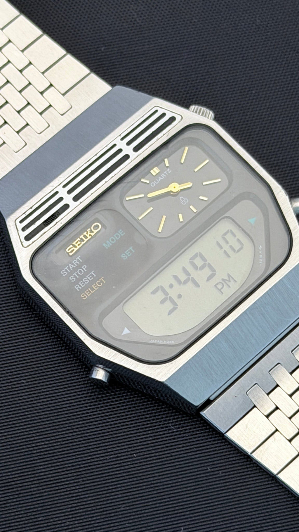Seiko H239-5010 rare analogue-digital (ana-digi) Japan 1980 - VINDIGI