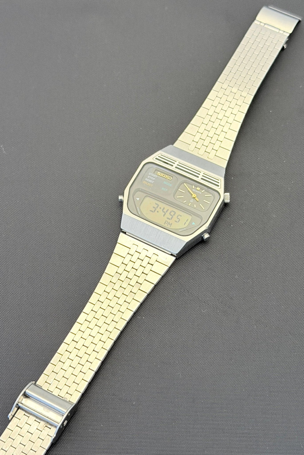 Seiko H239-5010 rare analogue-digital (ana-digi) Japan 1980 - VINDIGI