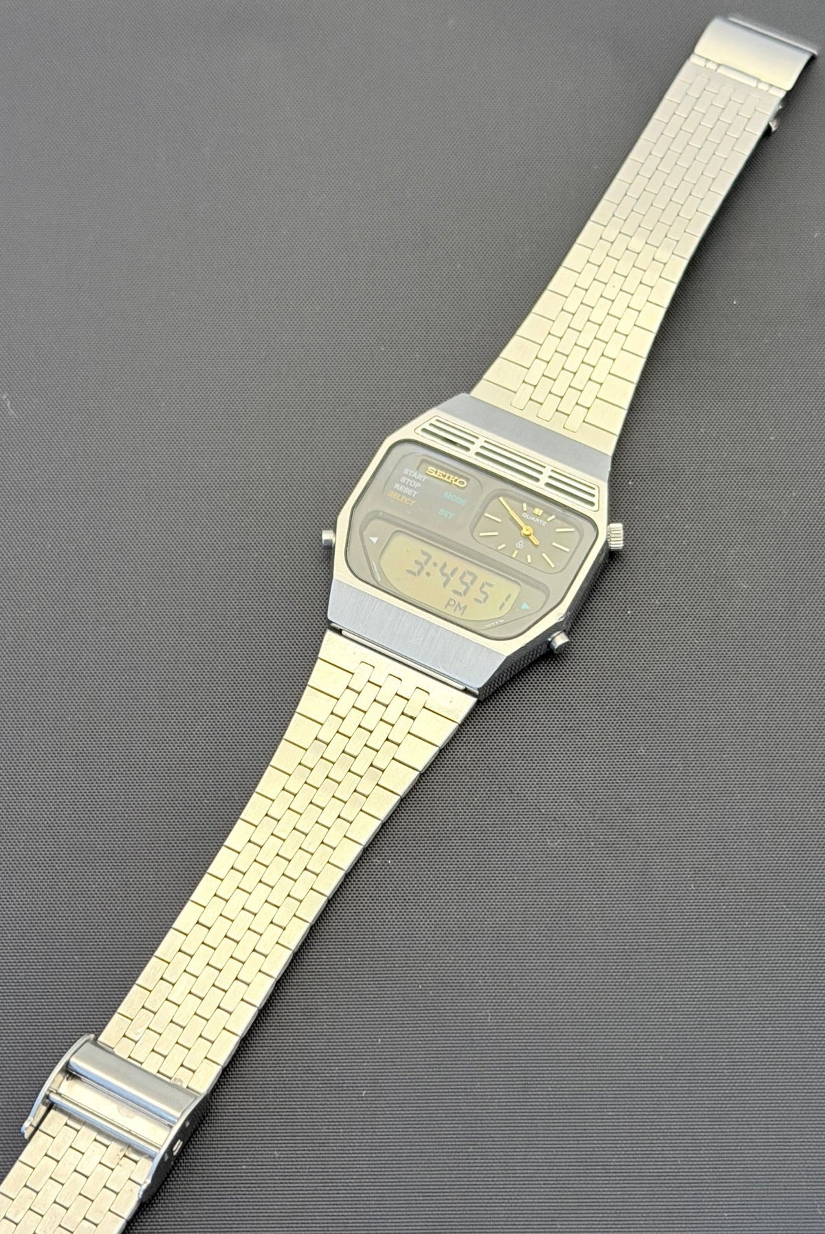 Seiko H239-5010 rare analogue-digital (ana-digi) Japan 1980 - VINDIGI