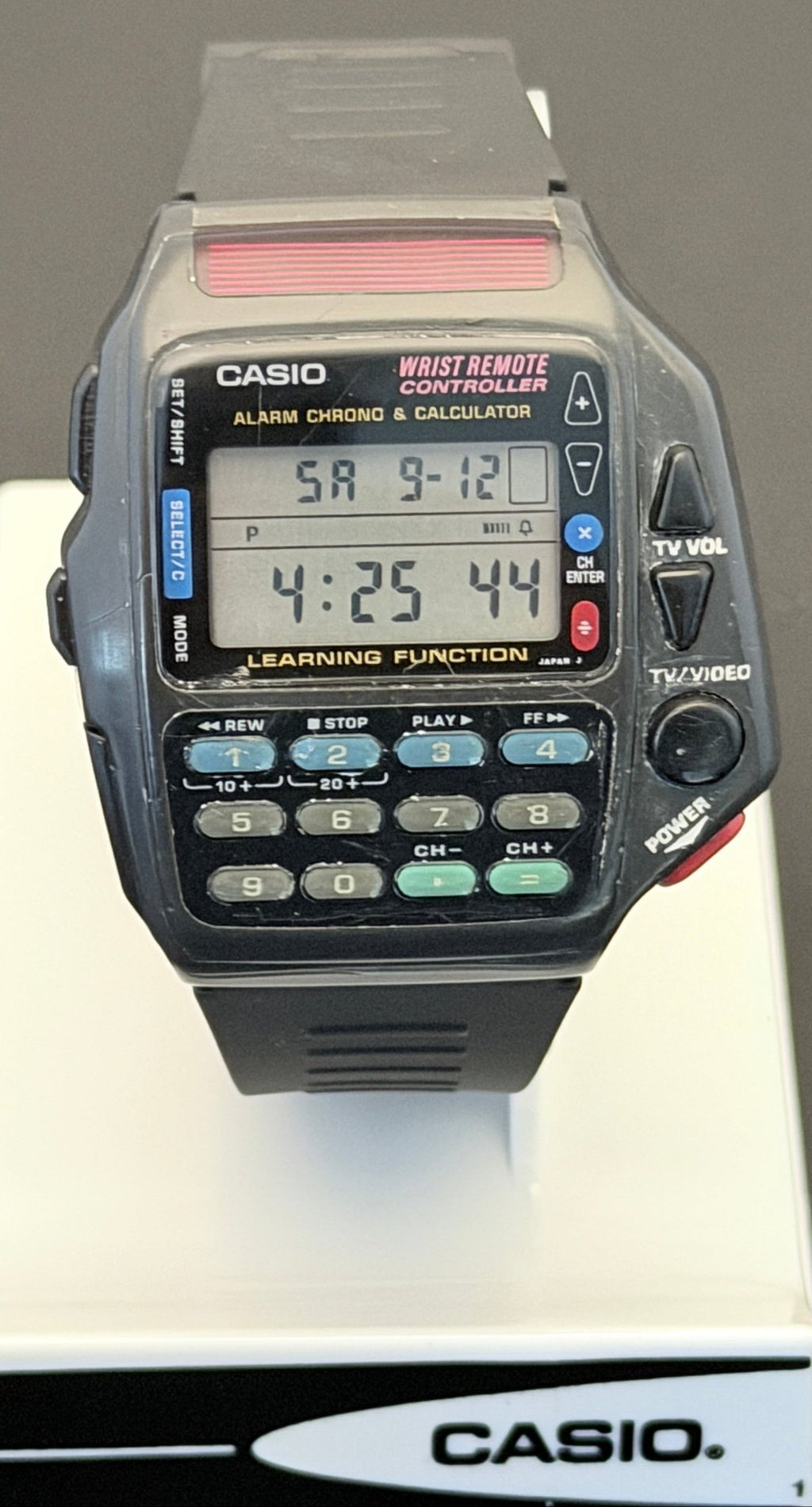 Casio CMD-40 made in Japan version TV remote control calculator 1992 - VINDIGI