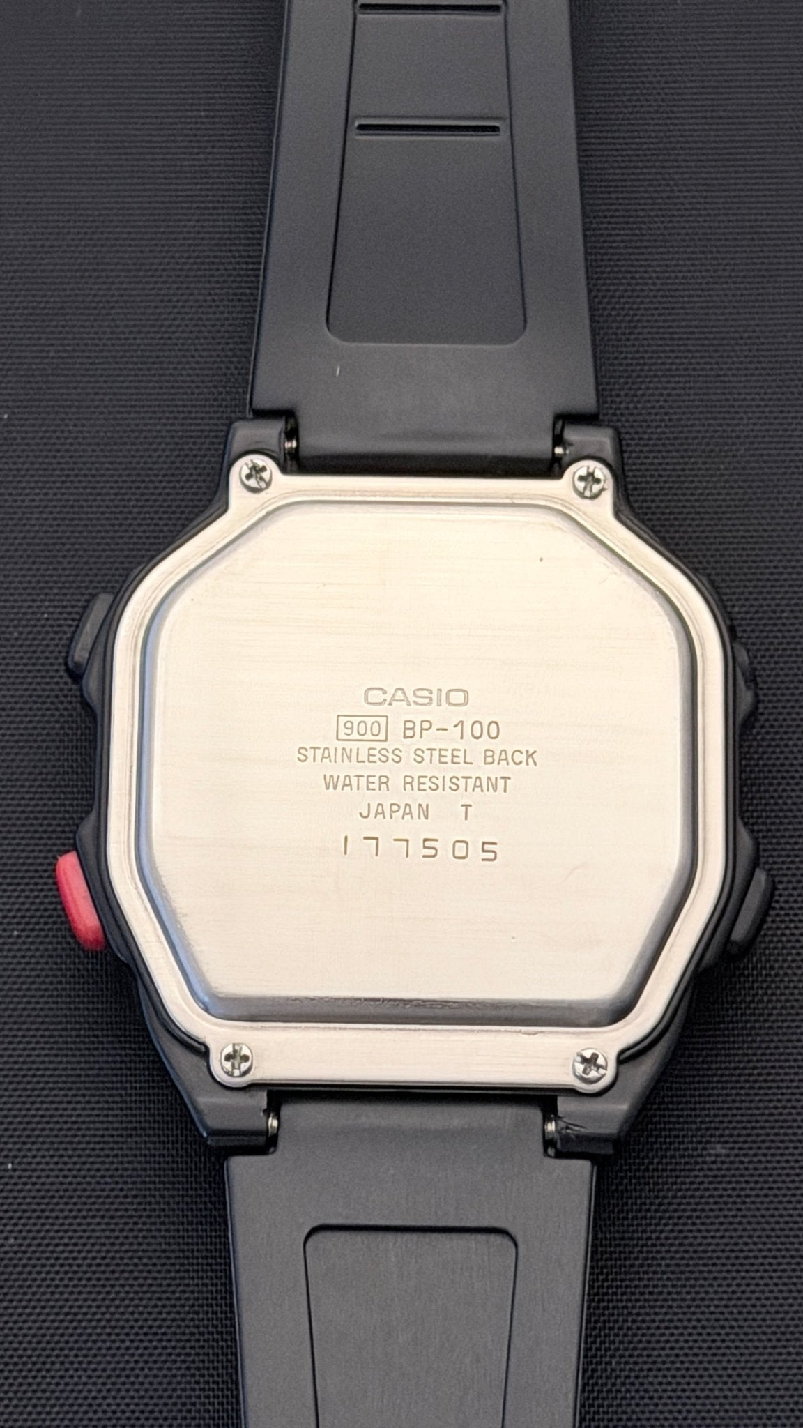 Casio BP-100 blood pressure watch with original box Japan 1991 - VINDIGI