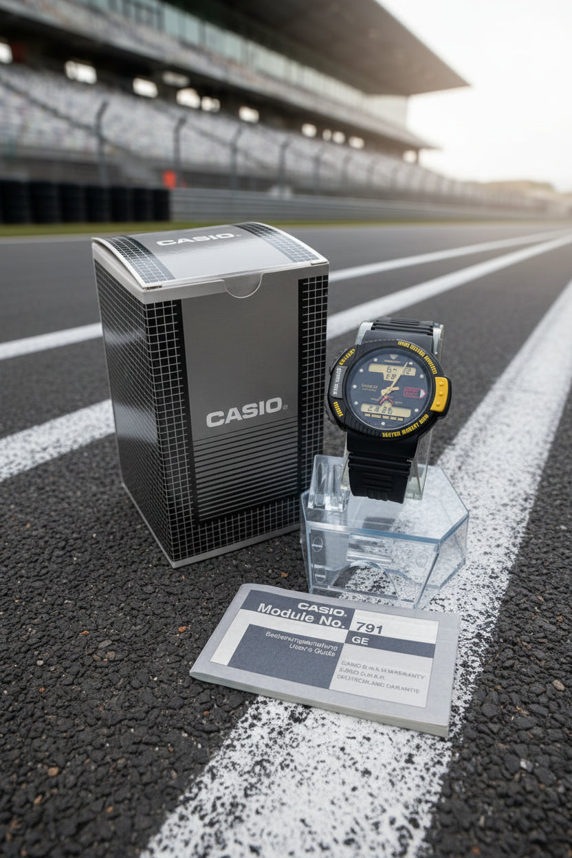 Casio AW-23 ultra-rare "Ana-Digi" watch originally released by Casio in 1992.
