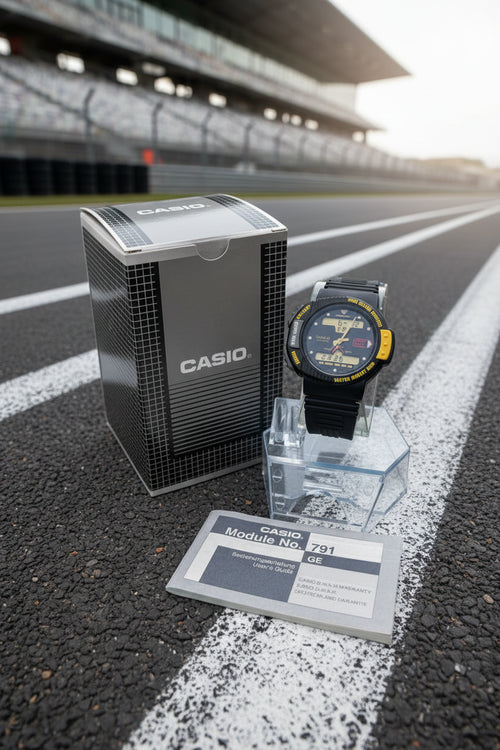 Casio AW-23 ultra-rare "Ana-Digi" watch originally released by Casio in 1992.
