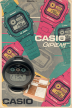 Casio TGQ-200 Vintage Casio Theme Background