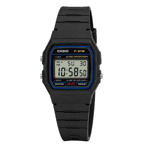CASIO F-91W Classic Black